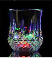 Flashing Light Led Glowing Mug Water Glass