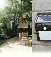 Solar Powered Motion Sensor LED Light-