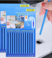 Pipe Cleaning Sticks Oil Kitchen Toilet Drain Cleaner 12 Pcs