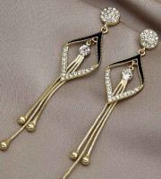 Luxury Double Geometric Earrings